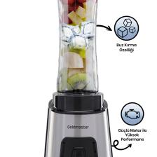 Mix Up Buz Kırma Özellikli Paslanmaz Çelik Bıçaklı Kişisel Smoothie Blender