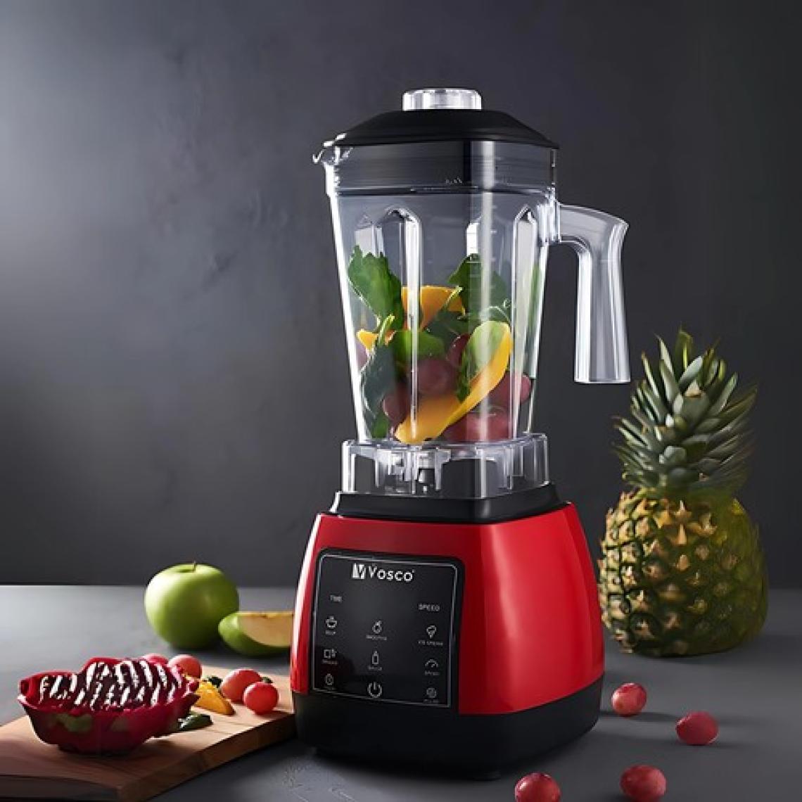 Vosco Home Pro Blender 1600W 2l Kırmızı