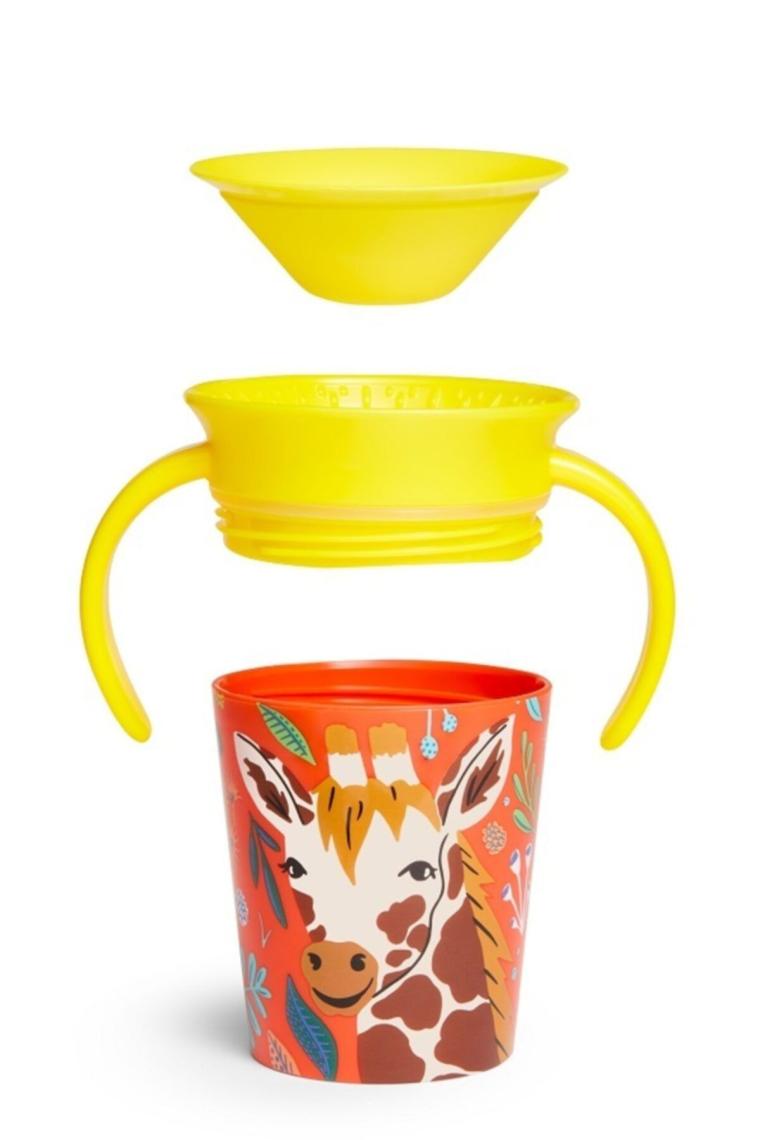 Mucize 360° Wildlove Alıştırma Bardağı, 6ay , 177ml, Zürafa, 1 Paket