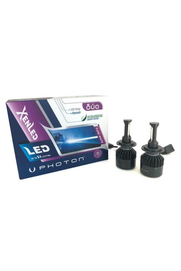 Duo H7 12v Led Xenon Şimşek Etkili Oto Ampul