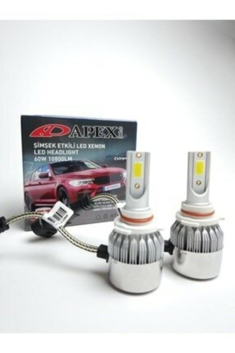 Apexi H7 Şimşek Etkili LED Xenon Zenon 10800 LÜMEN-60W-6000KELVIN