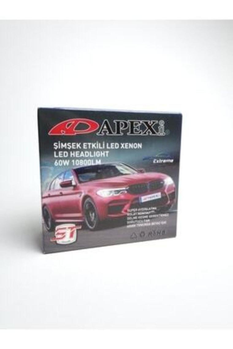 Apexi H7 Şimşek Etkili LED Xenon Zenon 10800 LÜMEN-60W-6000KELVIN