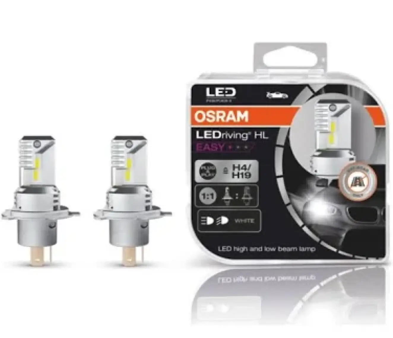 Far Ampulü Led H4/h19 12v P43t Easy Model 64193dwesy