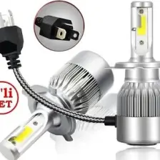 H4 Led Xenon Şimşek Etkili C6 Marka 10800 Lm 6000k Şimşek Etkili Led Xenon Beyaz