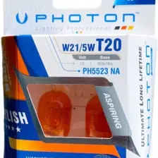 T20 21/5 W 12v Çift Devre Naturel Amber
