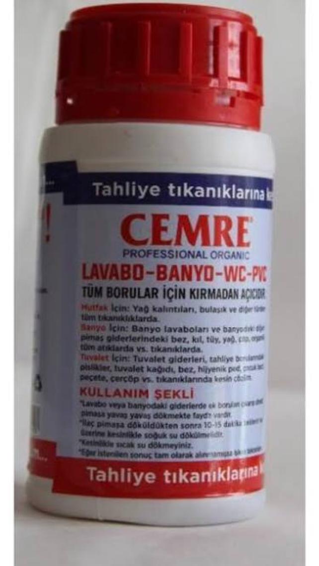 Cemre Dök Aç Banyo Lavabo Wc Açıcı Sıvı 500 gr