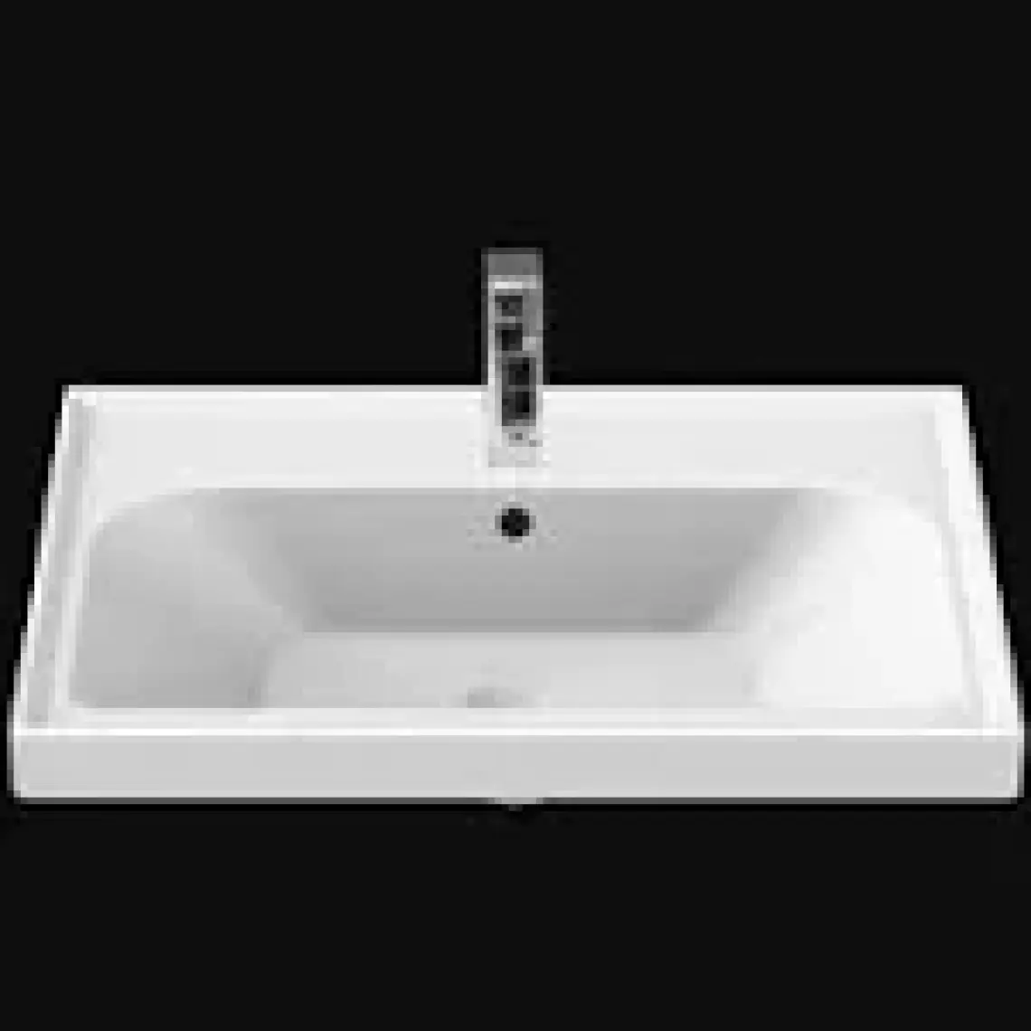 Turkuaz Seramik Cerastyle Frame Etajerli Lavabo 60 cm 031000U