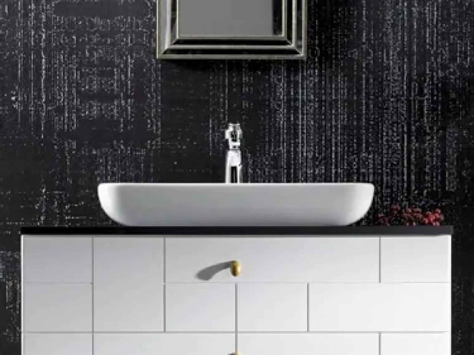 Turkuaz Seramik Cerastyle Lal Tezgah Üstü Lavabo 60 cm 072700U
