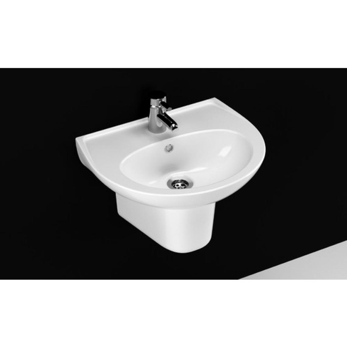 Turavit Polo Yarım Ayak Lavabo 45X55