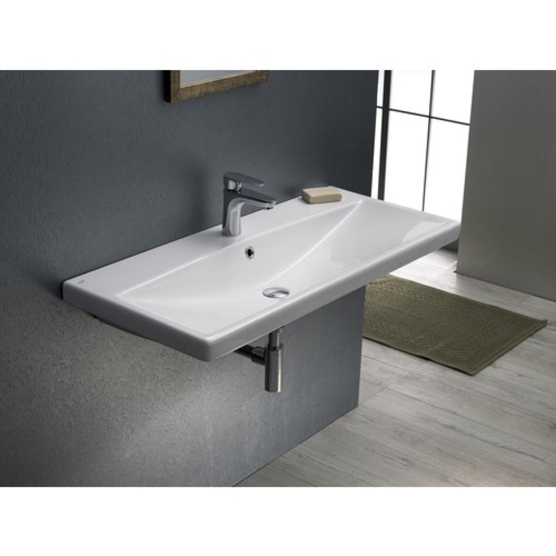 Turkuaz Seramik Elite Etajerli Lavabo 60  x  45 cm