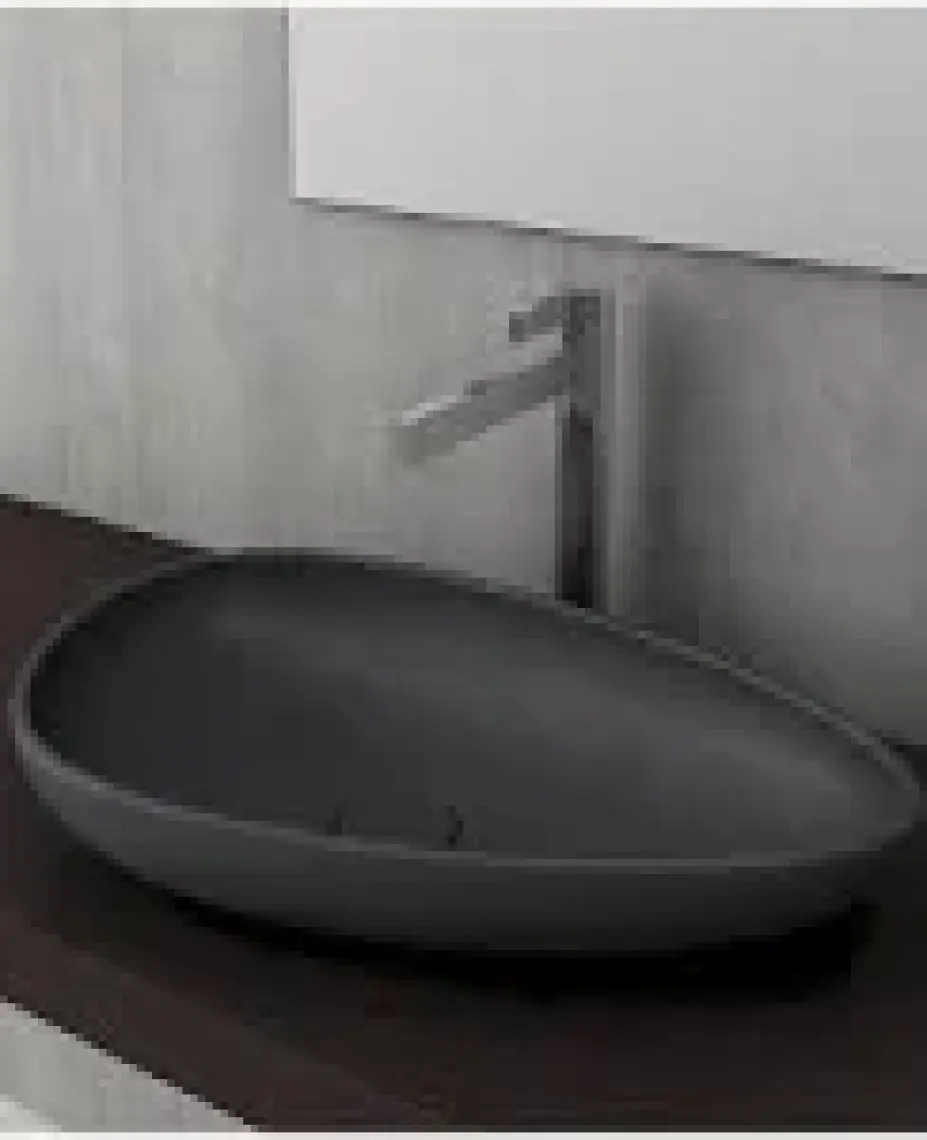 Bocchi Etna Çanak Lavabo 58 cm Mat Antrasit 1114-020-0125