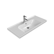 Cerastyle Turkuaz Seramik Frame Etajerli Lavabo 100 x 45  cm