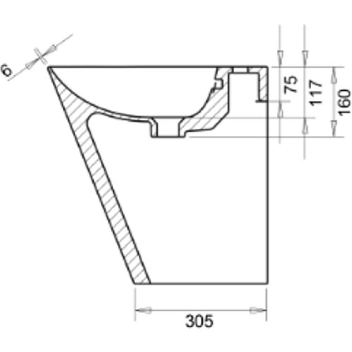 Turavit Igloo Monoblok Lavabo