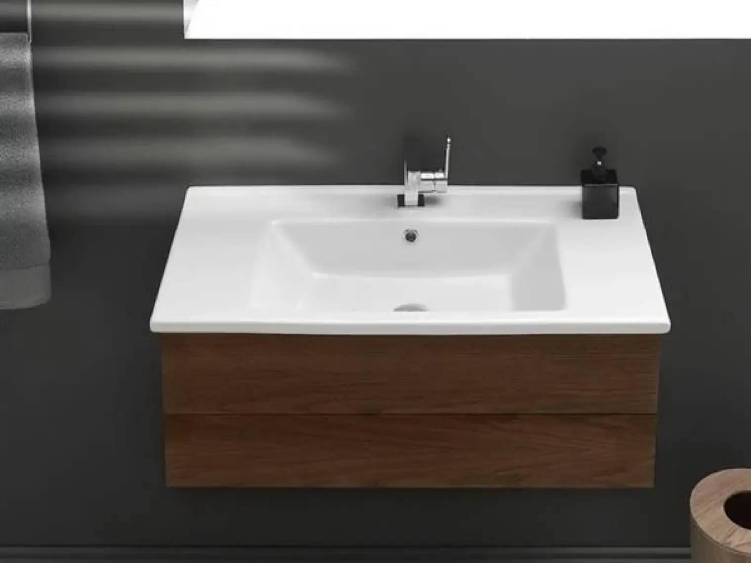 Cerastyle Turkuaz Arte Etajerli Lavabo 85 x 45  cm