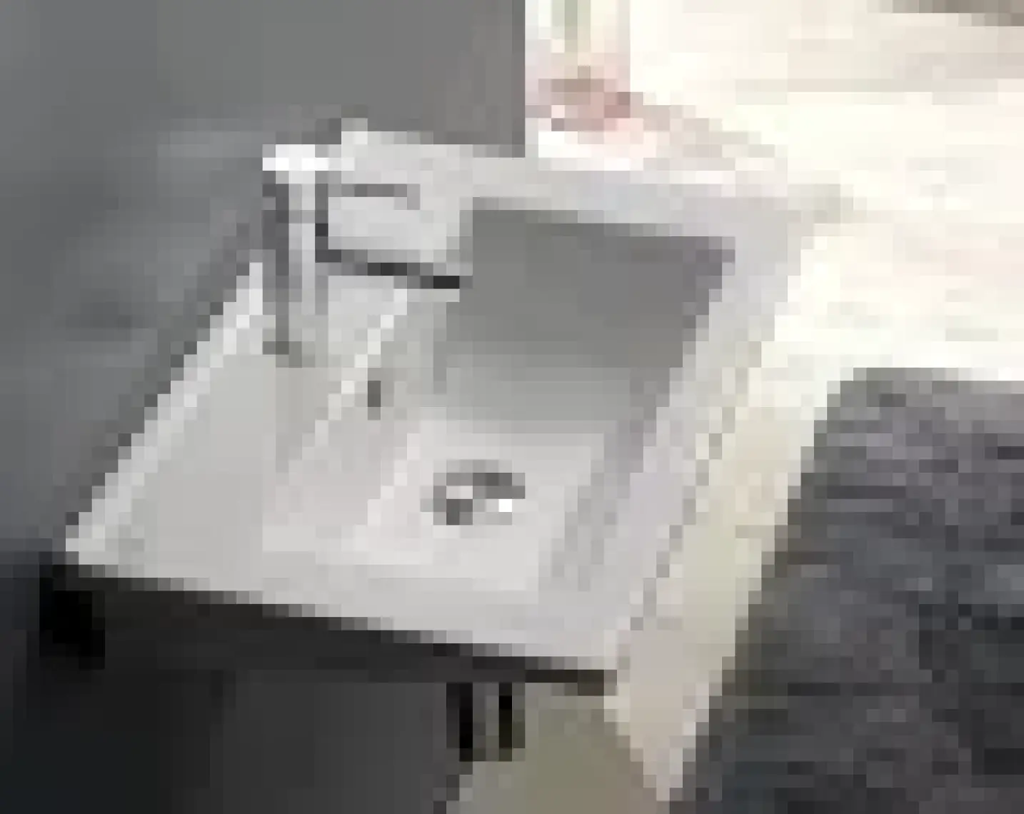 Cerastyle Turkuaz Arte Etajerli Lavabo 85 x 45  cm