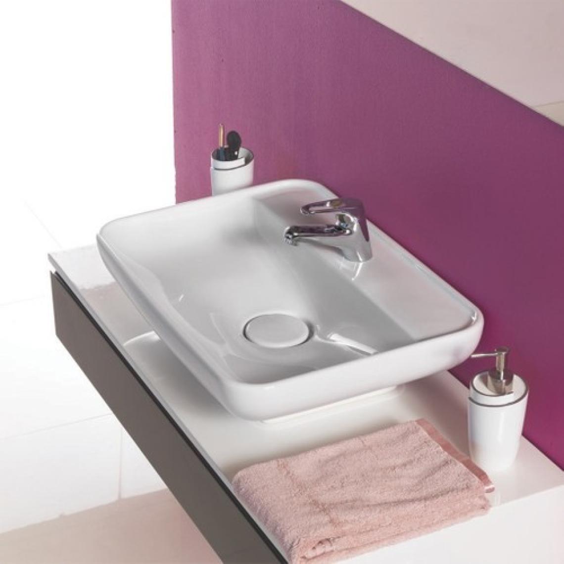 Turkuaz Seramik Turkuaz Lal 60 Cm Tezgah Üstü Lavabo