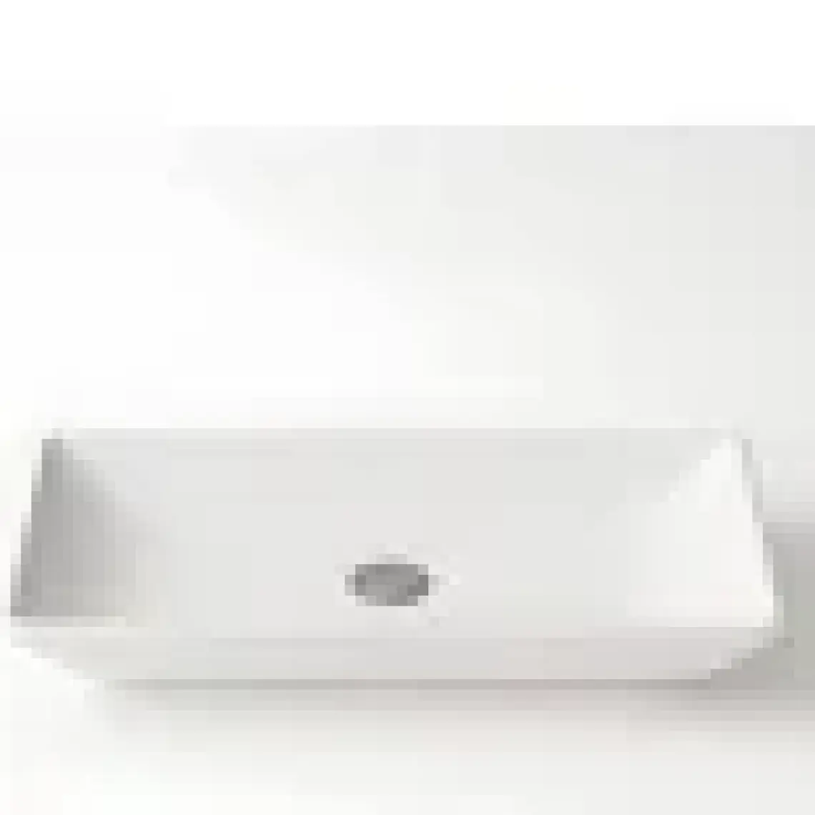 Newarc Domino Tezgah Üstü Deliksiz Lavabo 68x38 cm 5019