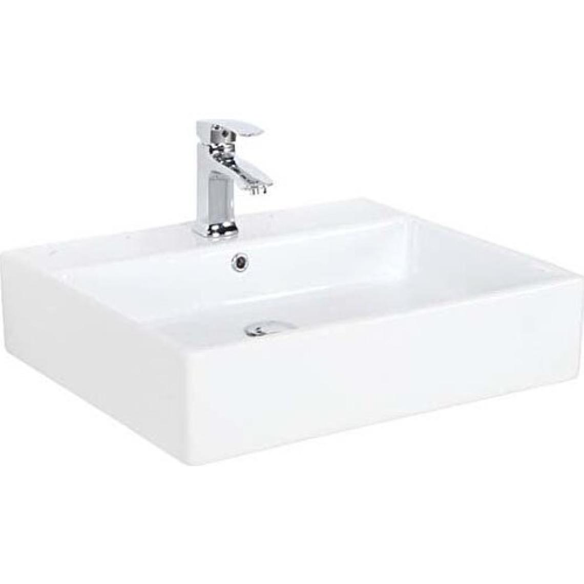 Creavit NX260 Next 50x60 cm Setüstü Düz Kare Lavabo