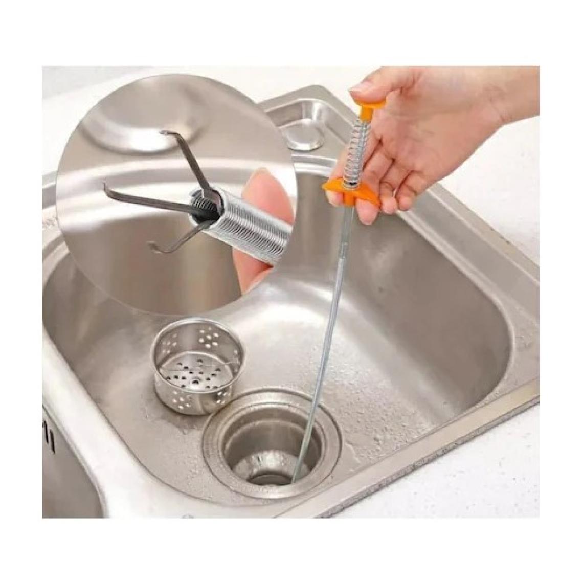 Ozaslan Lavabo Açma Teli Sustası - 8 Metre Gider Açıcı Tel Banyo Mutfak Lavabo Açıcı Tel