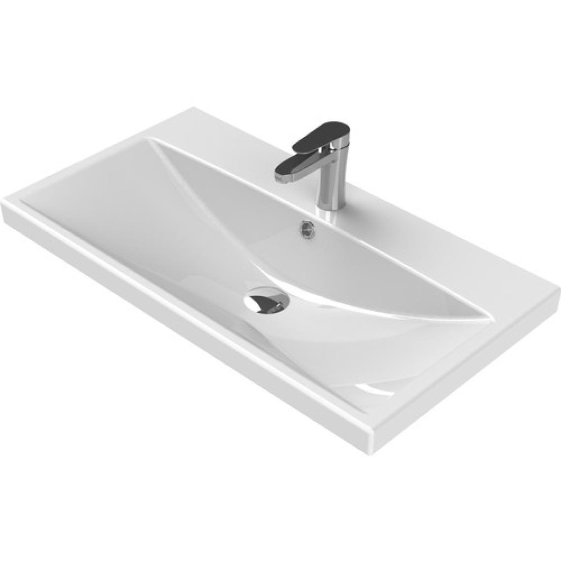 Turkuaz Seramik Elite Etajerli Lavabo 80  x  45 cm