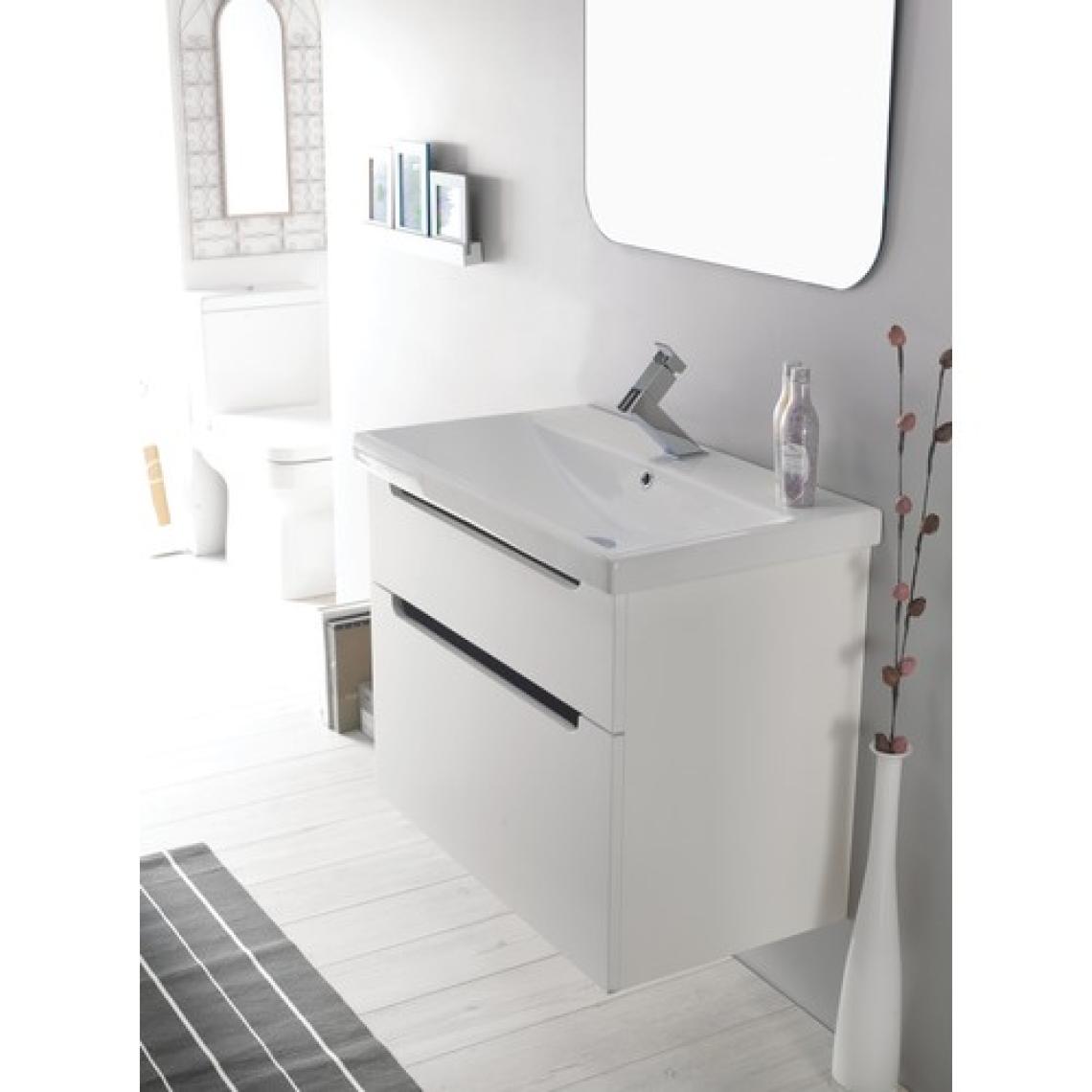 Turkuaz Seramik Elite Etajerli Lavabo 80  x  45 cm