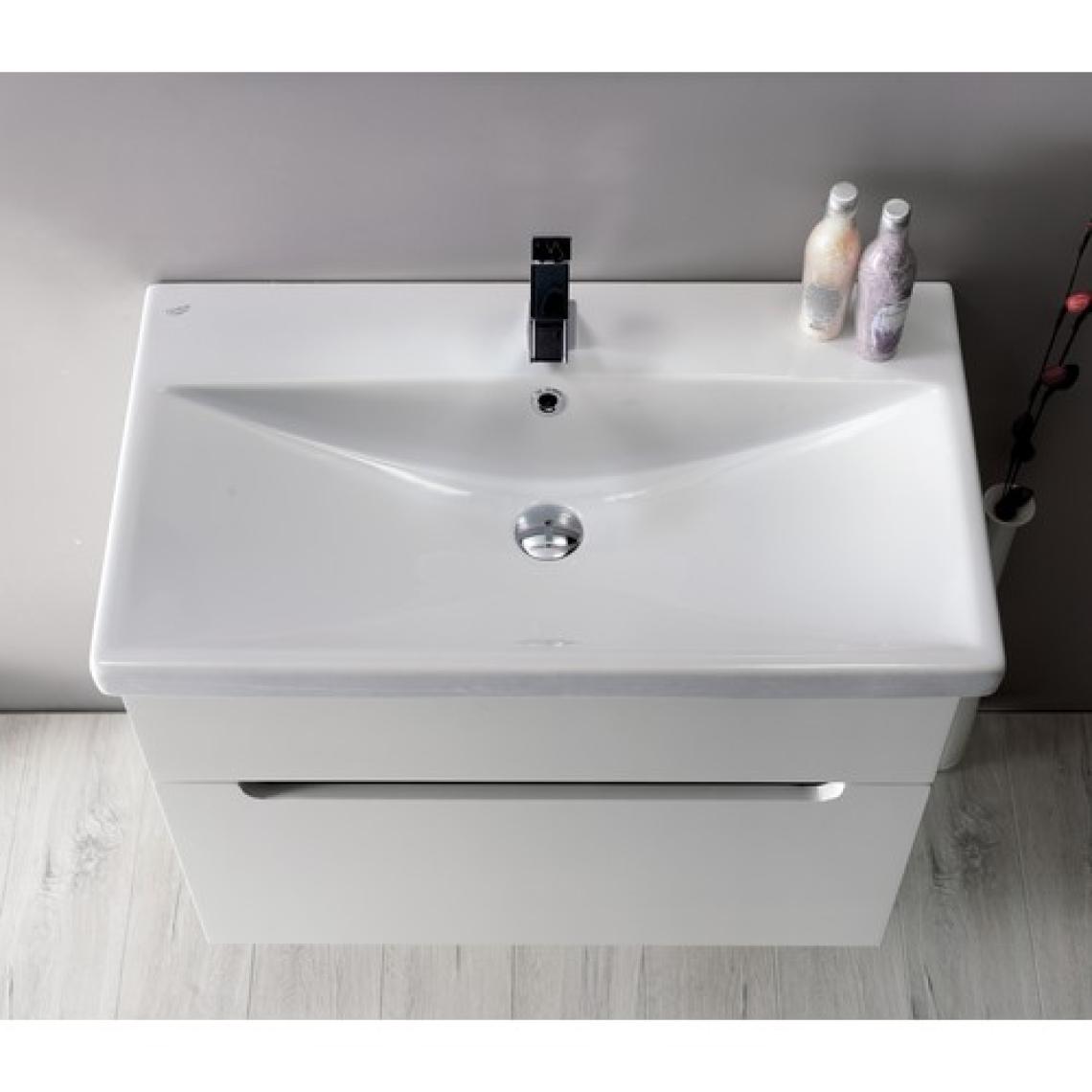 Turkuaz Seramik Elite Etajerli Lavabo 80  x  45 cm