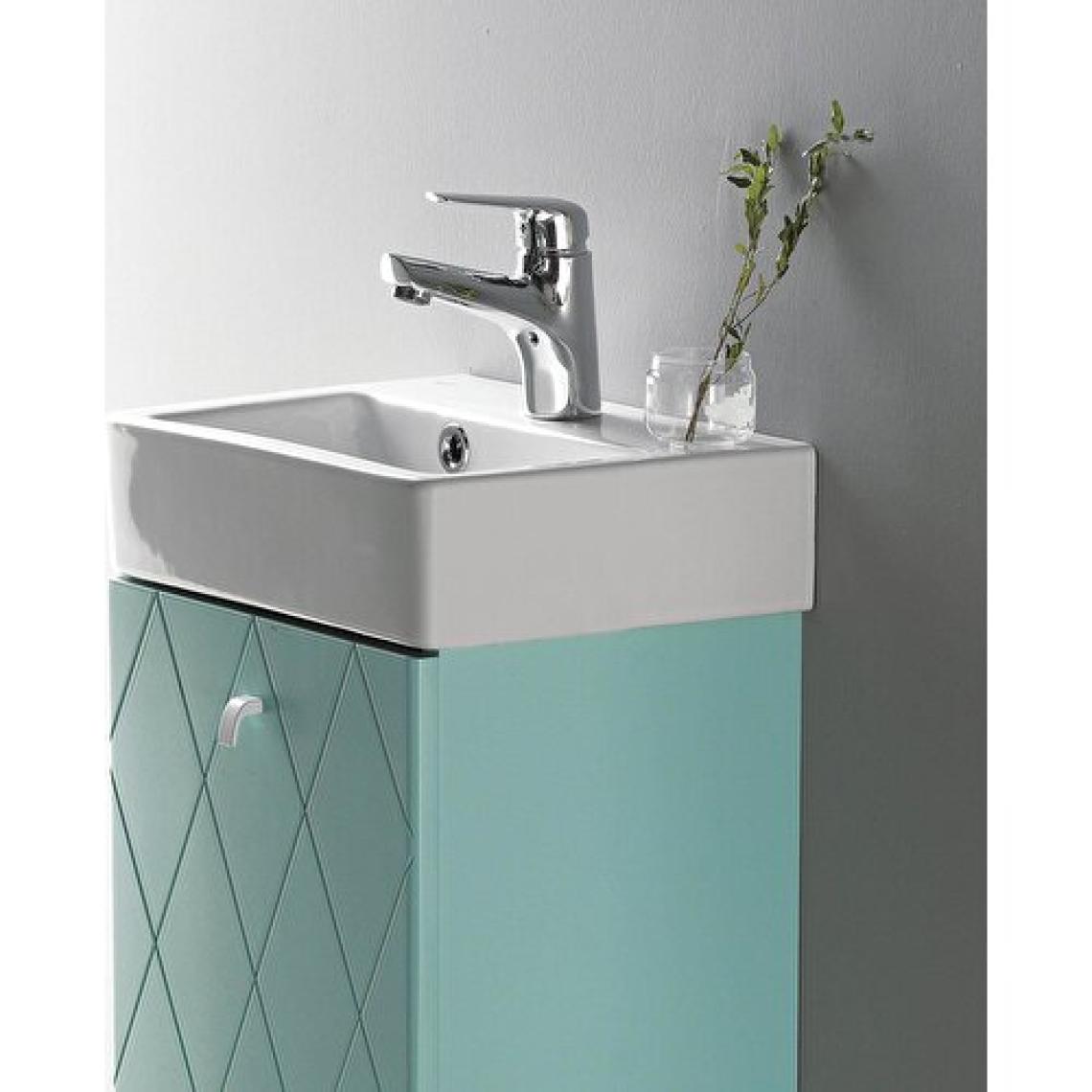Turkuaz Mini Lavabo Kare 28X37 cm