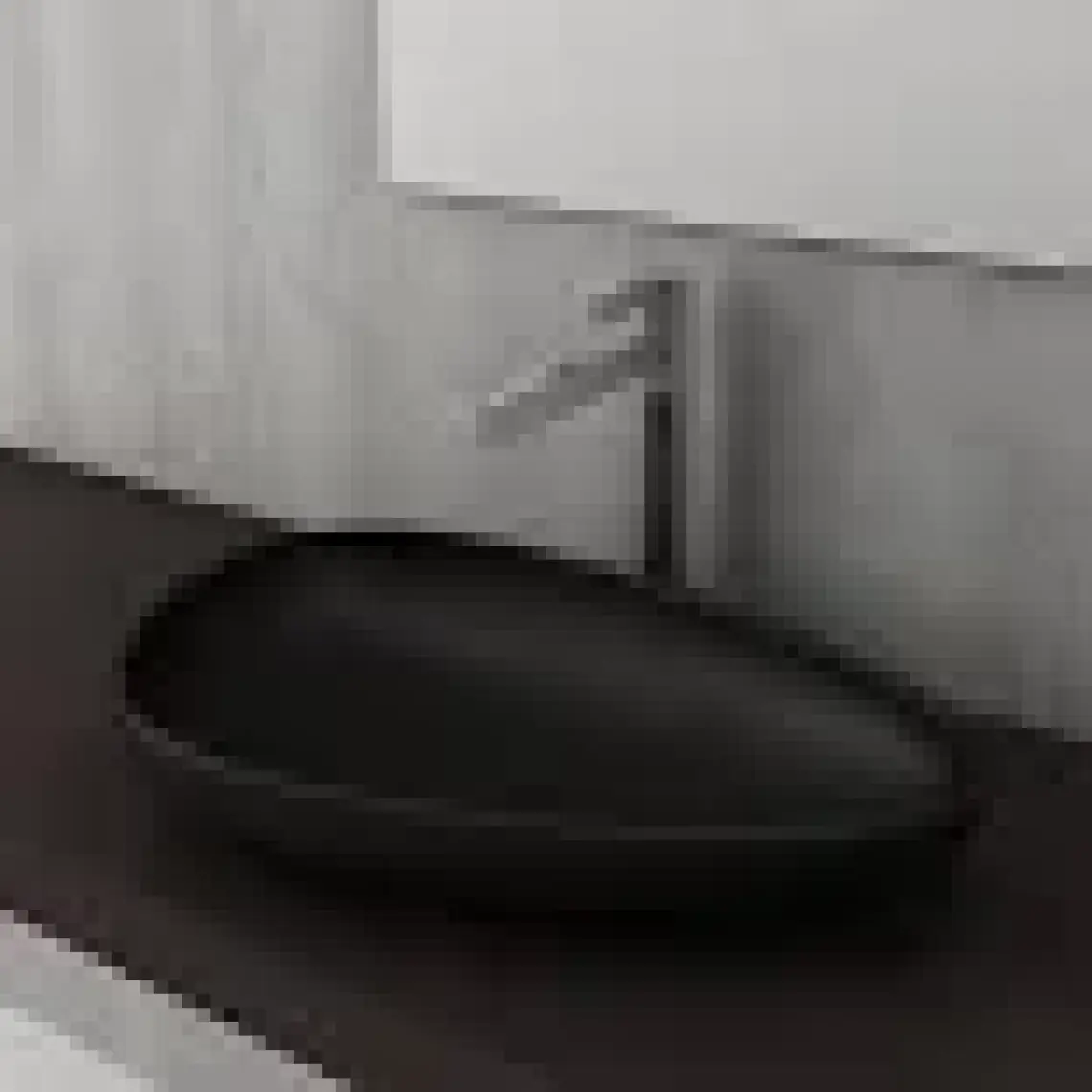 Bocchi Etna Çanak Lavabo 58 cm Mat Siyah 1114-004-0125