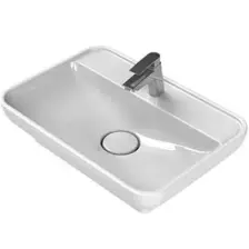 Turkuaz Seramik Cerastyle Lal Tezgah Üstü Lavabo 60 cm 072700U