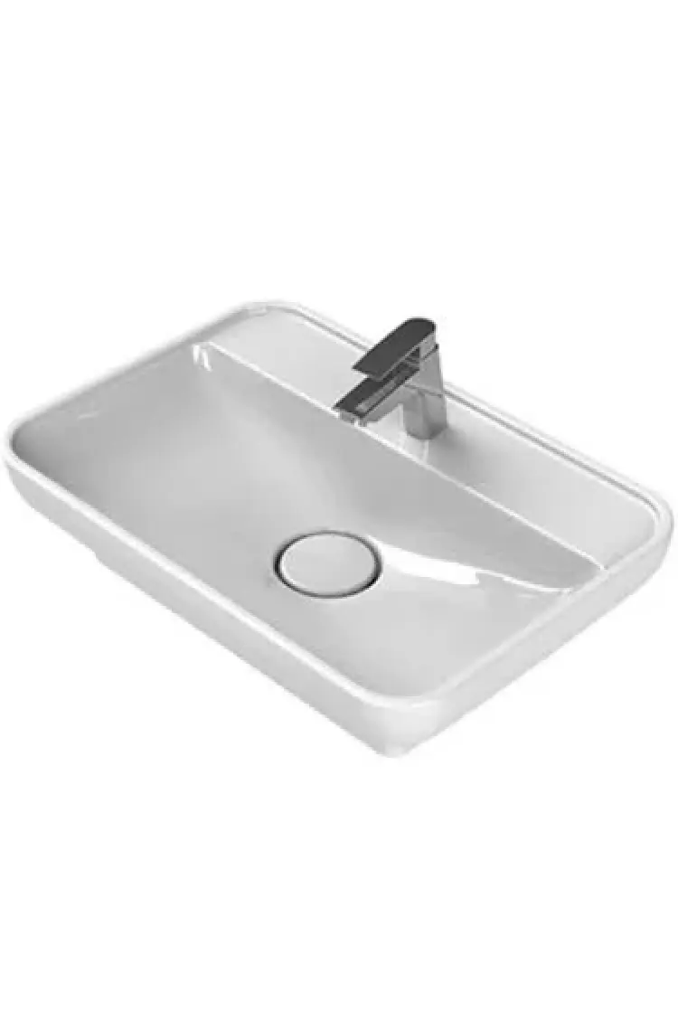 Turkuaz Seramik Cerastyle Lal Tezgah Üstü Lavabo 60 cm 072700U