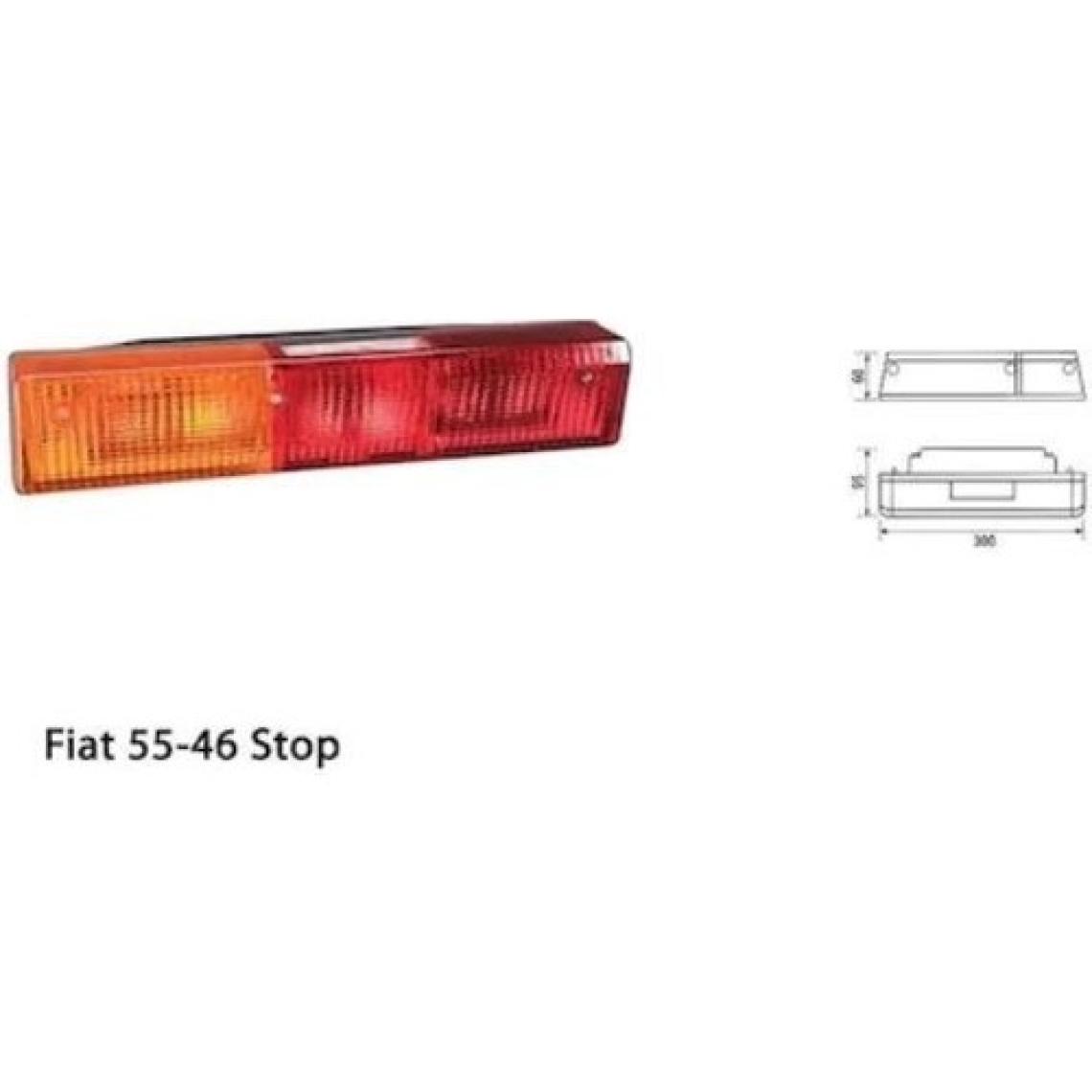 Fiat 55/46 Stop Lamba Takımı Sağ-Sol (Traktör Stop Lamba)