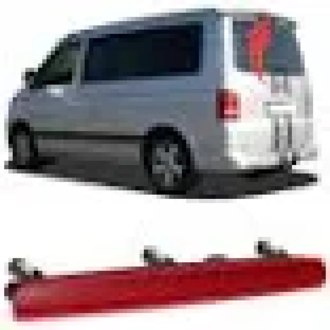 İdeal Otomotiv Vw Transporter T5 2003/2015 - T6 2015-2020 Ek Fren (3. Stop) Lambası ve Plastikleri 7E0945097G