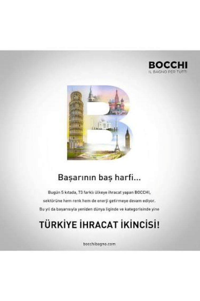Bocchi V-Tondo Rimless Asma Klozet - Parlak Beyaz 1416-001-0128