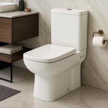 Turavit Plaza Kanallı Duvara Sıfır Klozet + Rezervuar + Yavaş Kapanan Kapak + İç Takım