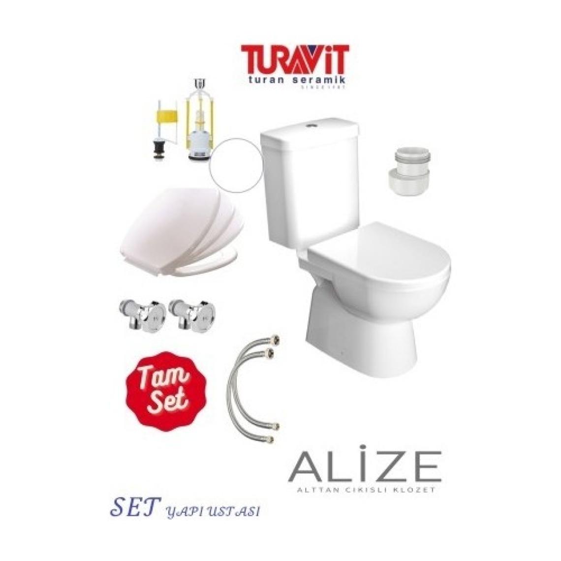 Turavit Alize Alttançıkışlı Klozet