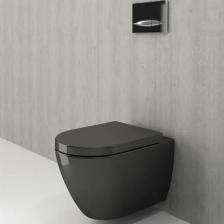 Bocchi Venezia Rimless Asma Klozet-Parlak Beyaz 1295-001-0128 Kapak Dahil
