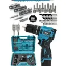 Assur 12V 13mm Çelik Mandrenli Şarjlı Matkap Akülü Vidalama 84 Parça