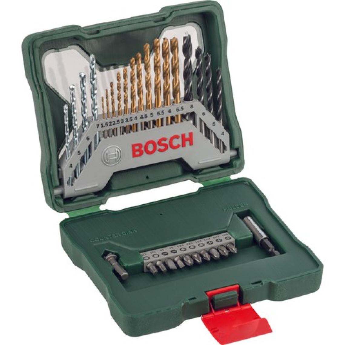 Bosch EasyImpact 570 Darbeli Matkap + 30 Parça X-Line Aksesuar Seti +Bosch Sırt Çantalı