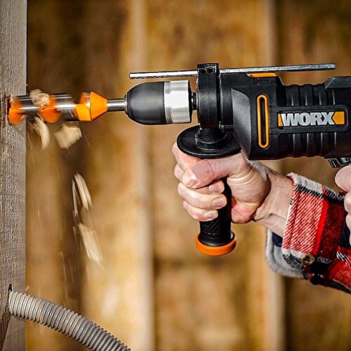 Worx WX317.2 600 Watt 13 mm Darbeli Matkap
