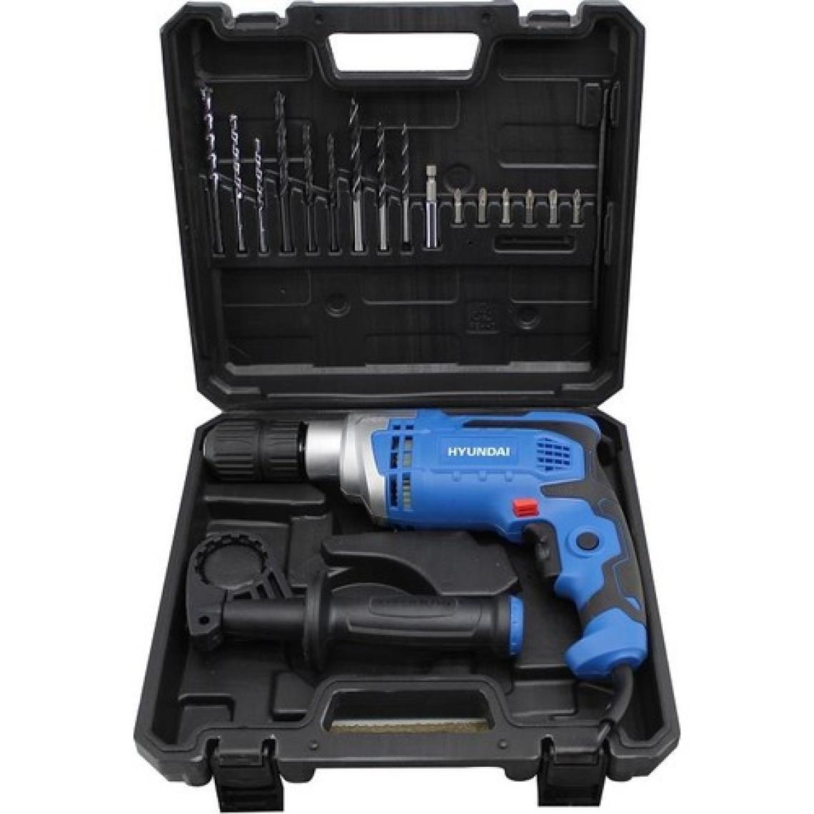 Hyundai HP810SET 810W Darbeli Matkap Pls.çanta+16 Parça Uç Set