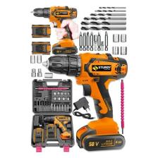 Sturdy Japon Kvby Sturdy 58 V 8 Ah Darbeli Samsung Akülü Vidalama Matkap + Yardımcı Komple Set