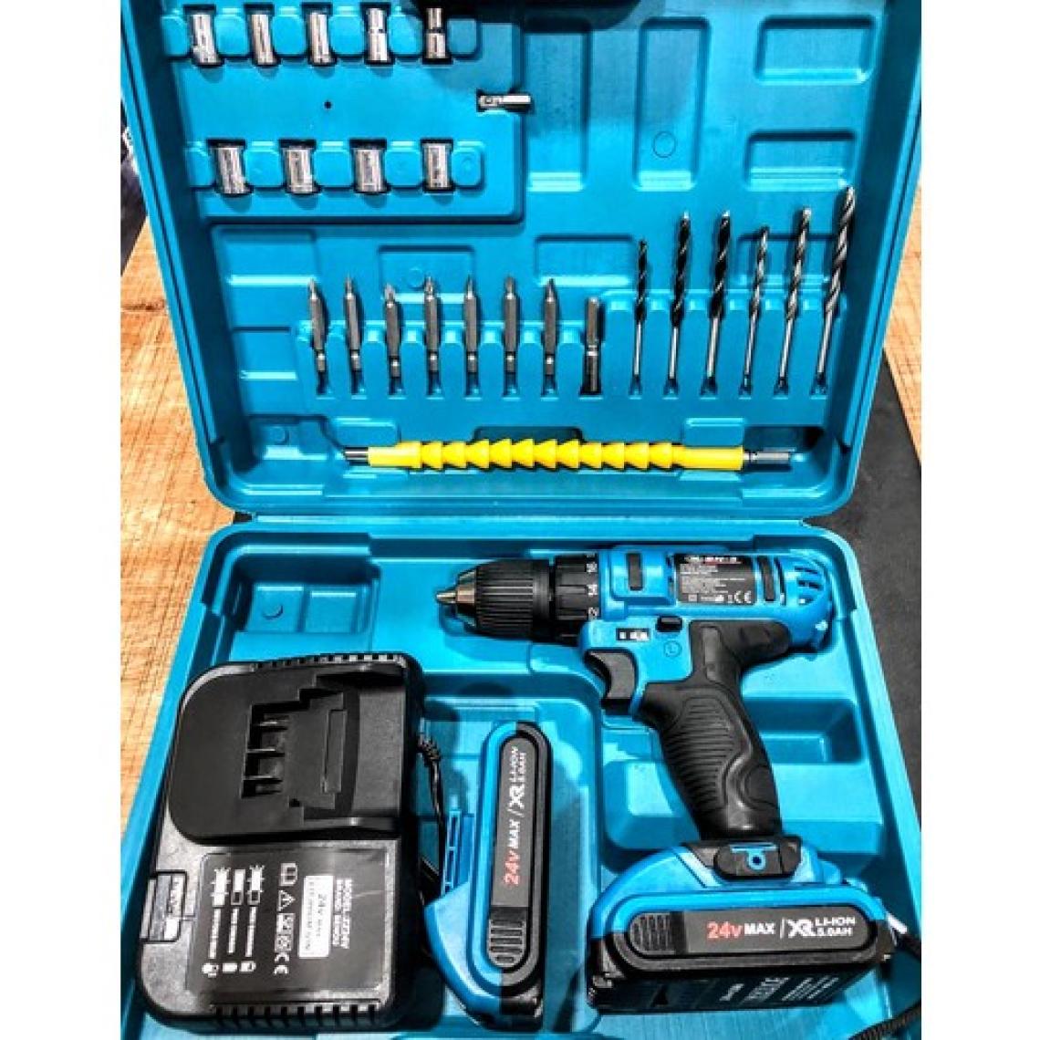 Bn-5 24 V Profesyonel Darbeli Matkap   24 V  1.5 Ah  18+1 Tork