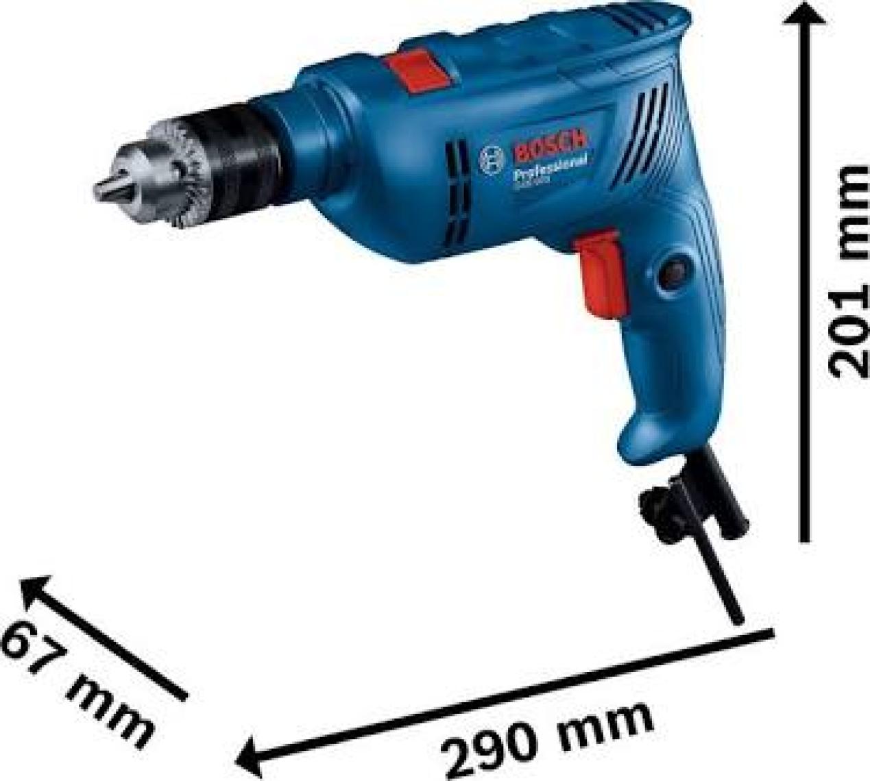Bosch GSB 600 Darbeli Matkap + 100 Parça Aksesuar Seti