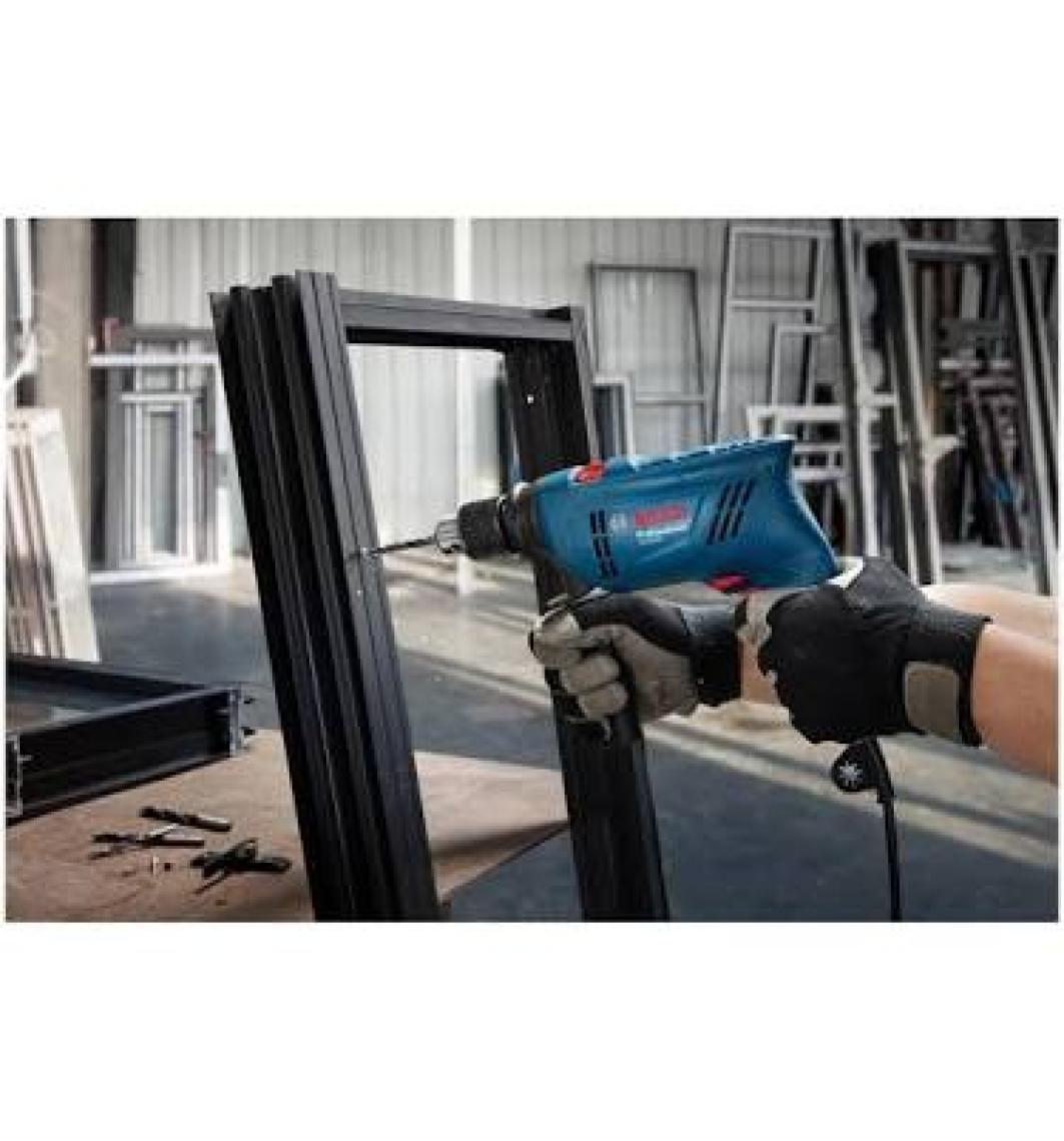 Bosch GSB 600 Darbeli Matkap + 100 Parça Aksesuar Seti