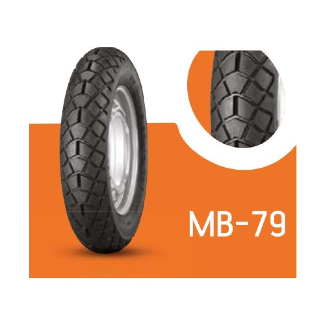 Anlas Scooter Dış Lastikleri 3.50-10 Mb-79 51J Tubeless Dublex