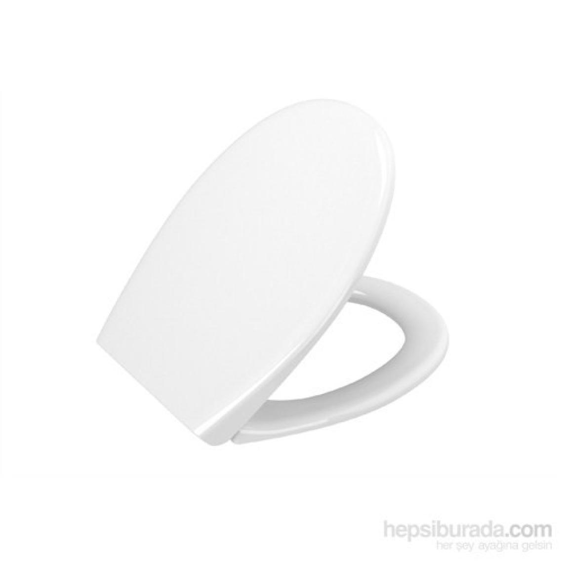 VitrA 84-003-009 Universal Sesyok Klozet Kapağı, Yavaş Kapanır, Beyaz