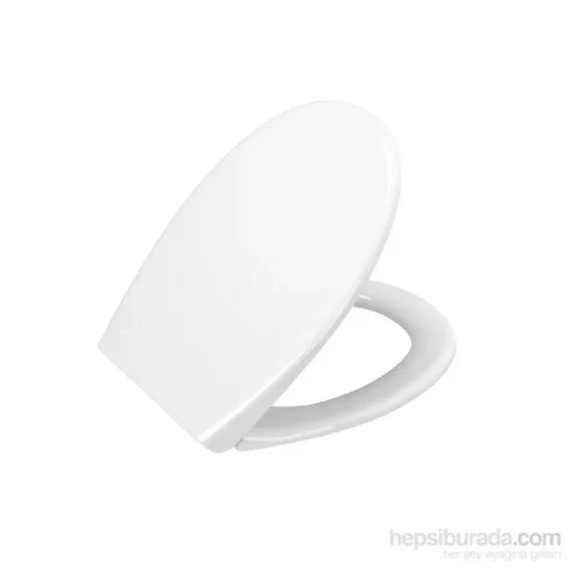 VitrA 84-003-009 Universal Sesyok Klozet Kapağı, Yavaş Kapanır, Beyaz