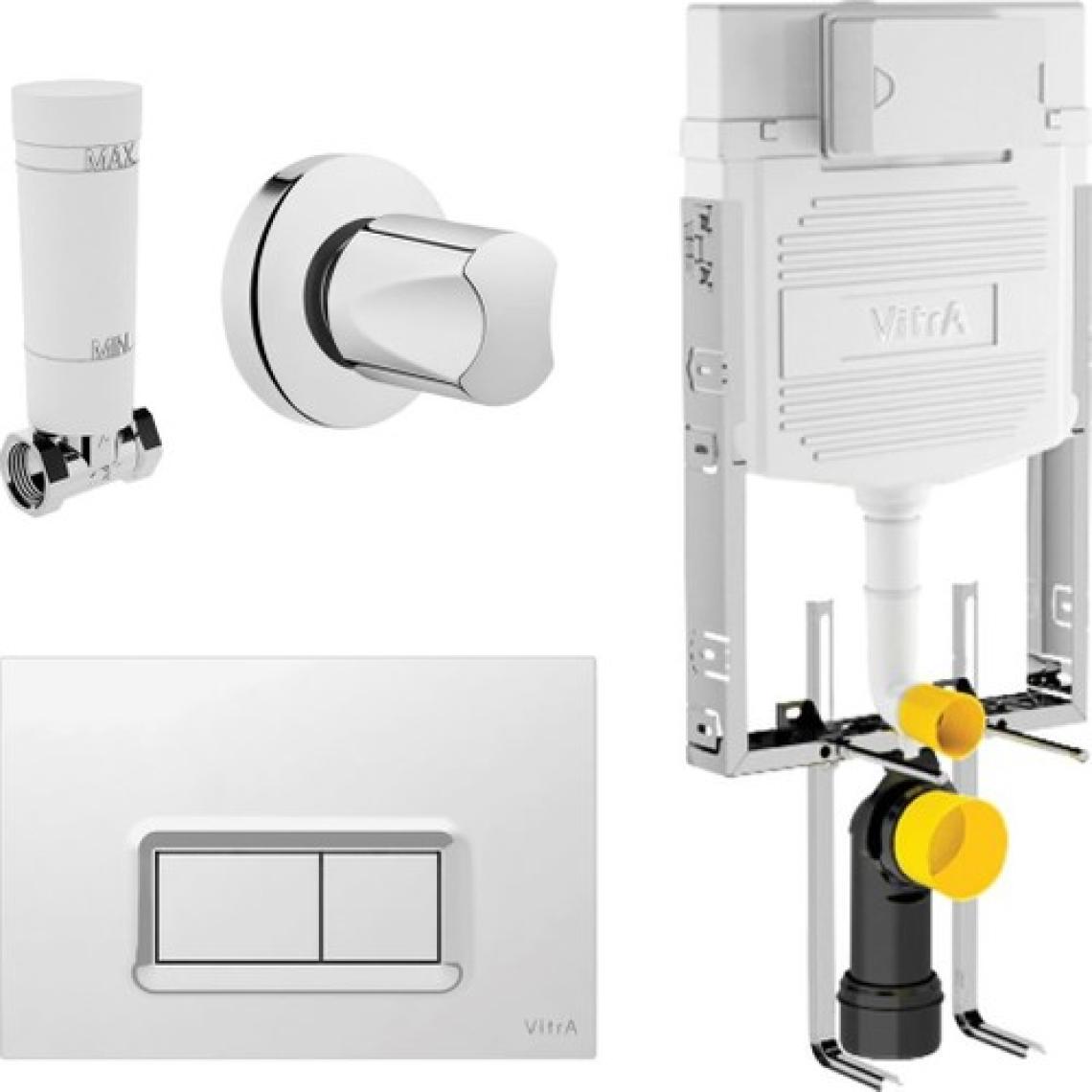 VitrA Gömme Rezervuar Seti Rezervuar Panel Stop Valf 700-1909