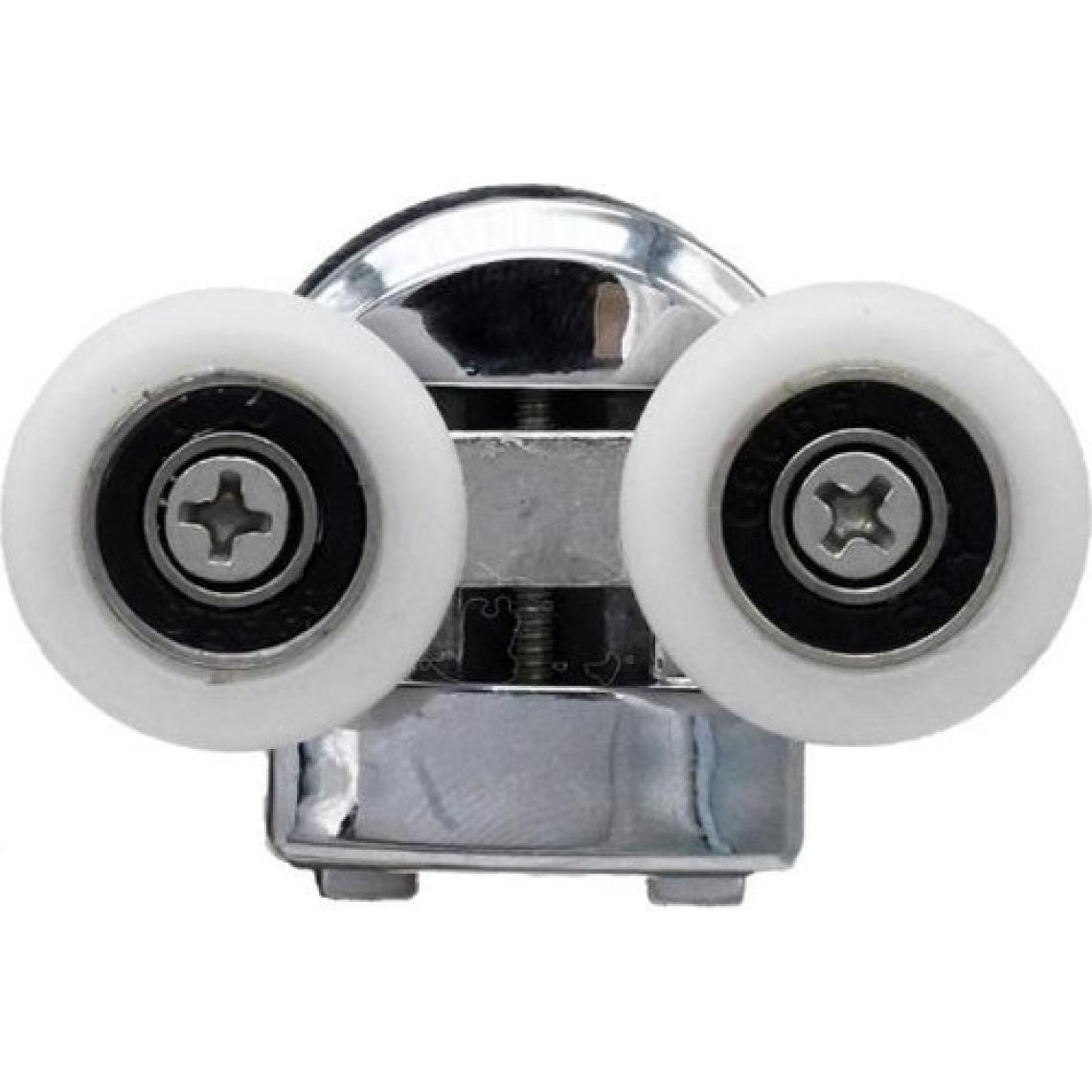 Optana Tekerlek Duşakabin Tekerleği Alt Cam Rulman Krom Teker 23 mm