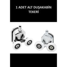 Optana Tekerlek Duşakabin Tekerleği Alt Cam Rulman Krom Teker 23 mm
